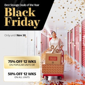 Access Storage - Victoria Promotion