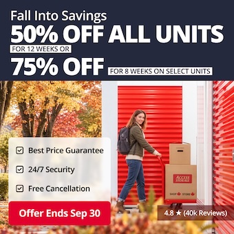 Access Storage - Victoria Promotion