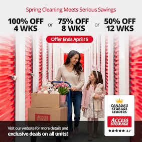 Access Storage - Victoria Promotion