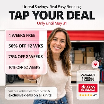 Access Storage - Victoria Promotion